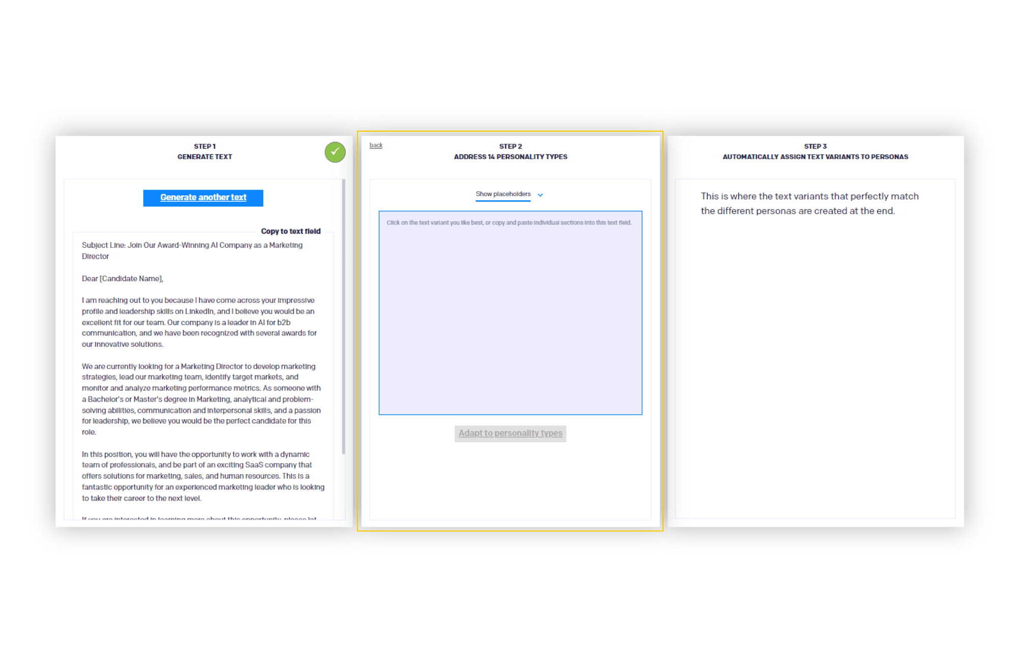 1.3. Create Message