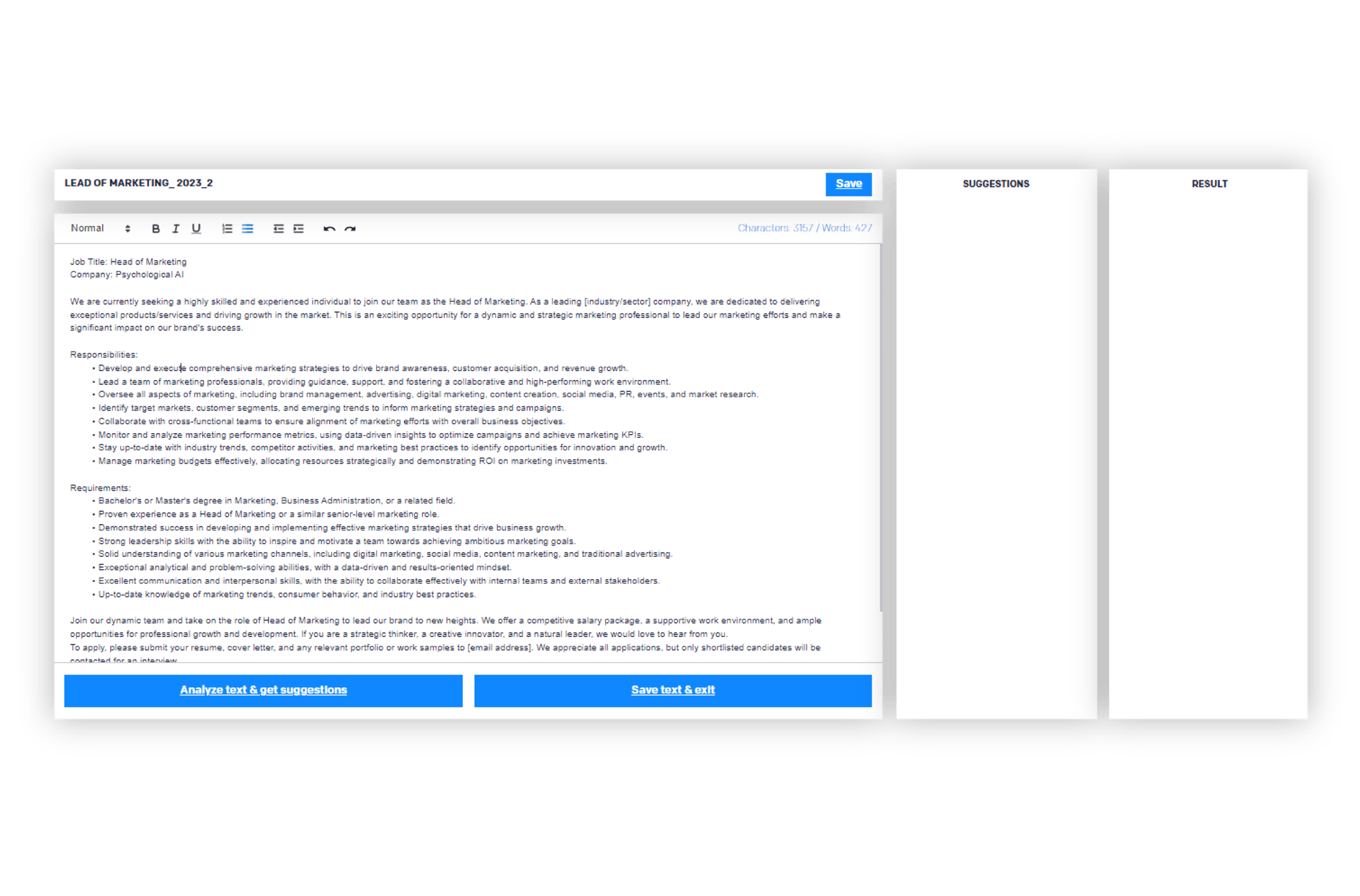 4.1. Optimize Text