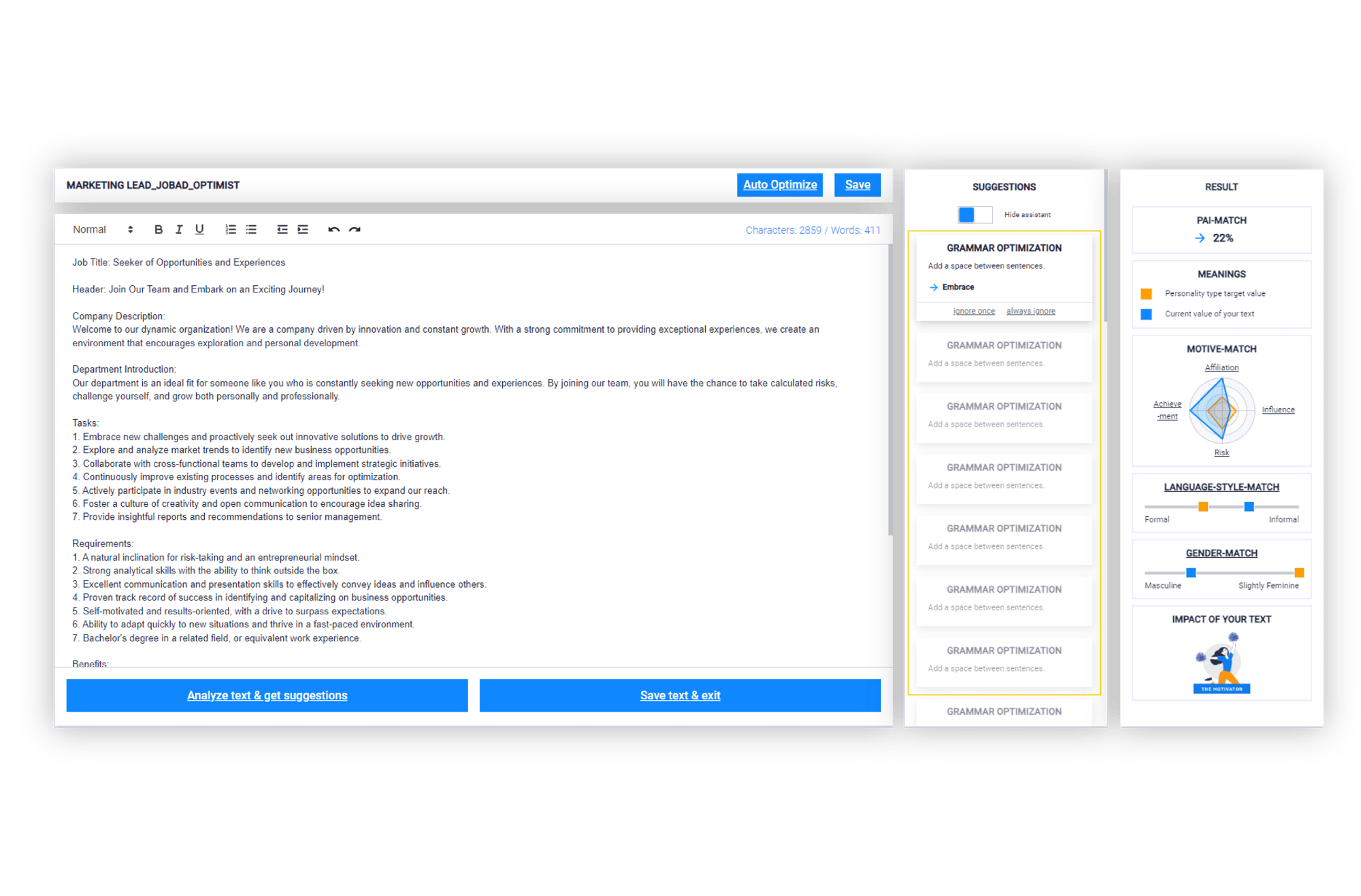3.2. Optimize Text
