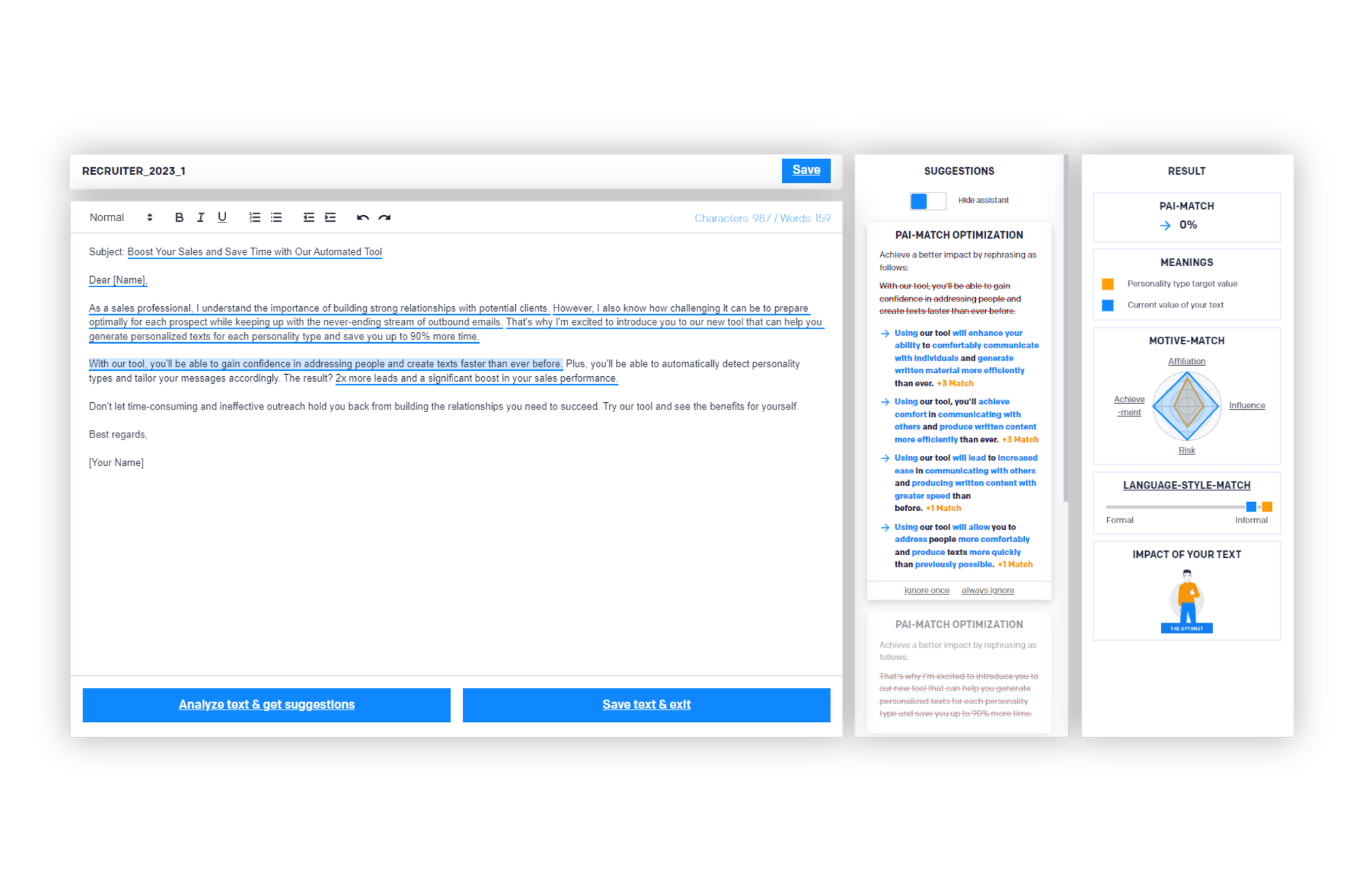 4.2. Optimize Text