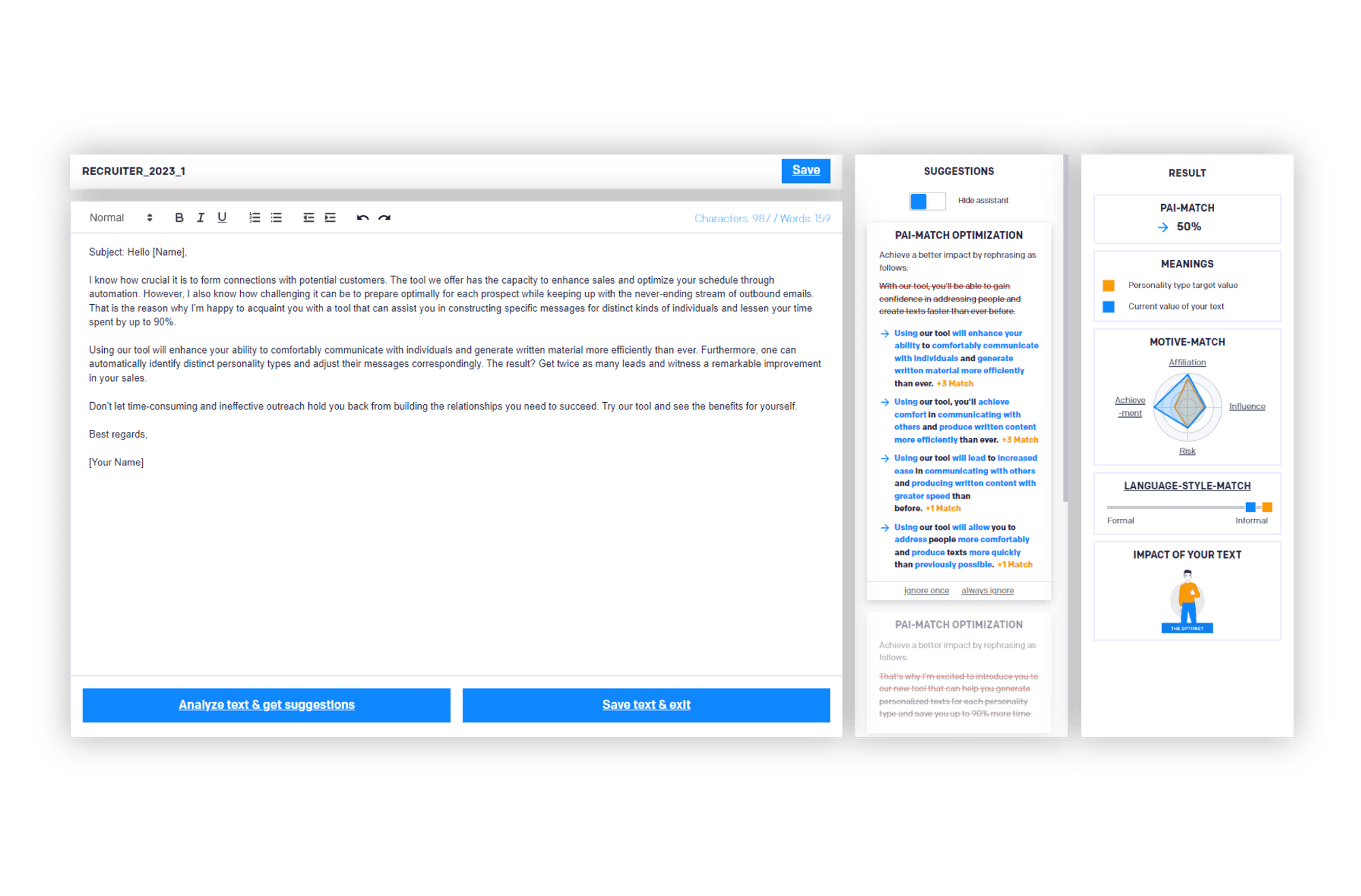 4.3. Optimize Text