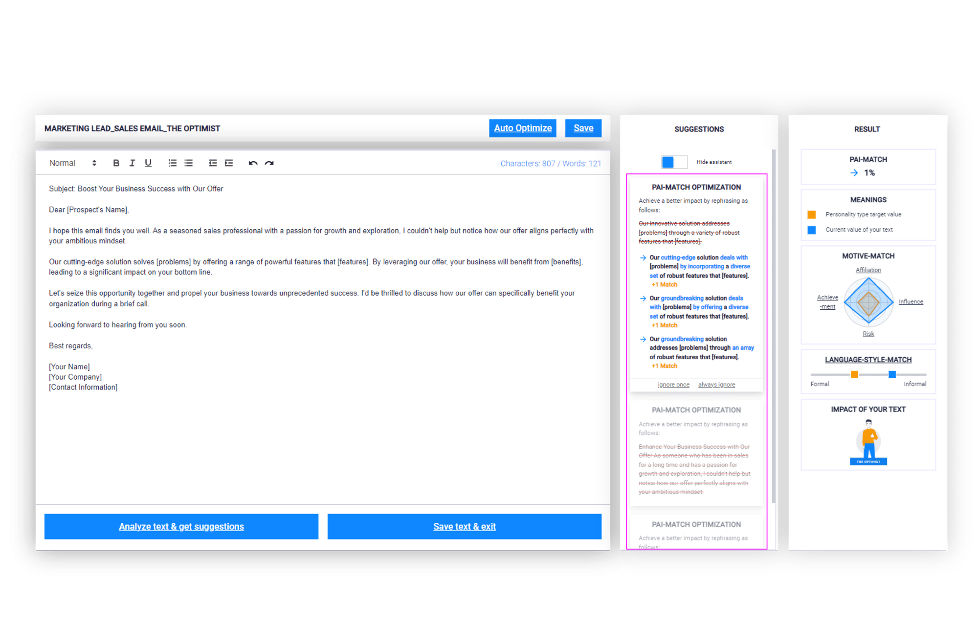 3.2. Optimize Text